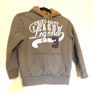 Children’s Place Faux Sherpa Lined Jacket Hoodie